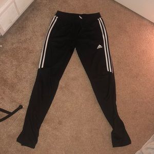 Adidas zip up joggers